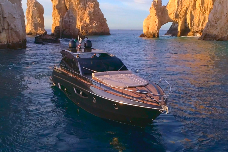 Cabo Yacht Charters, boat rental, 60' Rio Granturismo Yacht Cabo, Puerto Los Cabos San Jose del Cabo,